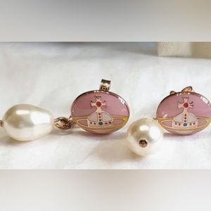Vivienne Westwood Jewelry Vivienne Westwood Loelia Pearl Pink
